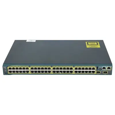 WS-C2960S-48TS-S-B2 Cisco Catalyst 2960S Series 2960S-48TS 48 x RJ-45 Ports 10/100/1000Base-T + 4 x SFP Ports Layer 2 Managed...