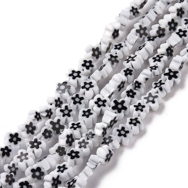 Handmade Millefiori Glass Bead Strands