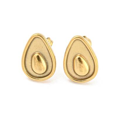 304 Stainless Steel Stud Earrings