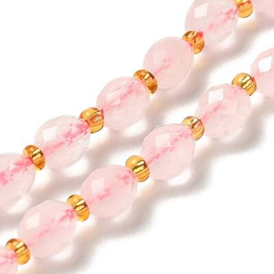 Natural Rose Quartz Beads Strands