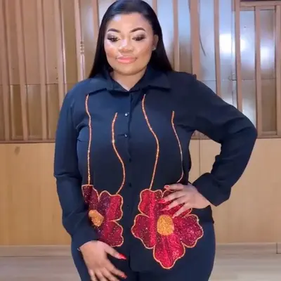 Turkey 2 Pieces Sets for Women - Top and Bottom Sets for Casual Wear Comfortable Fit Womenswear Suits Crewneck Everyday Cloth...