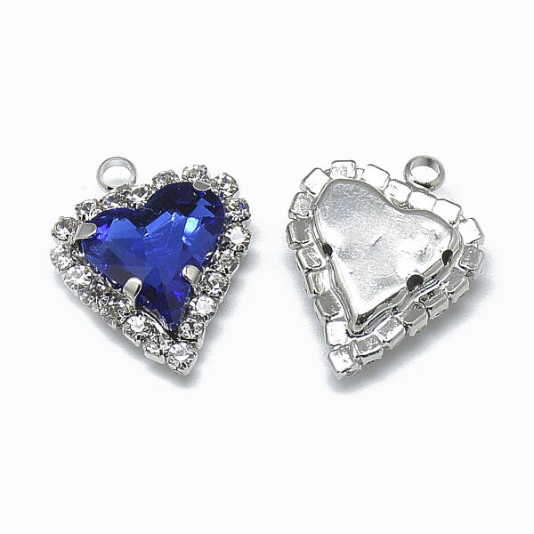 Glass Rhinestone Pendants