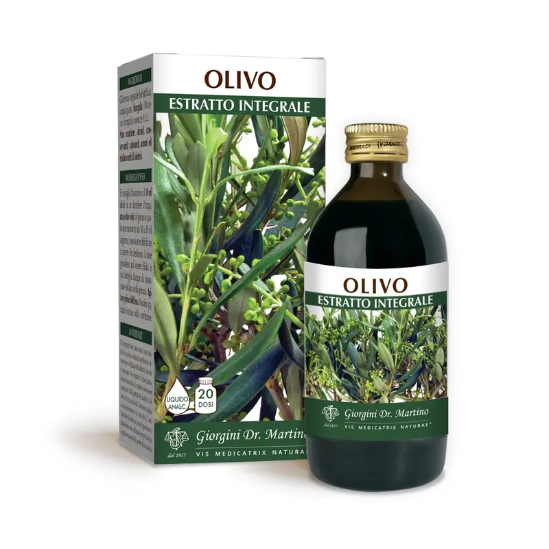 Dr Giorgini Olive Whole Extract Non-Alcoholic Liquid 200ml
