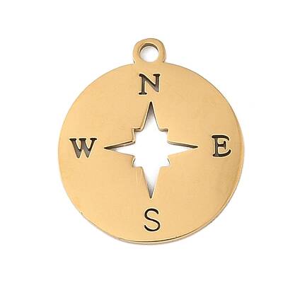 Ion Plating(IP) 304 Stainless Steel Pendants