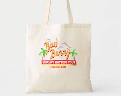 Un Verano Sin Ti Tote Bag, Bad Bunny Tote Bag, Bad Bunny 2022 Tour Tote Bag