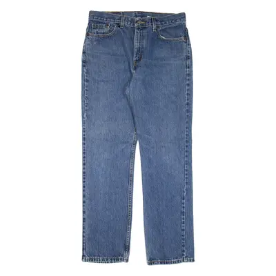 LEVI'S 505 Womens Jeans Blue Slim Straight W31 L30