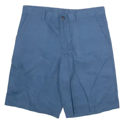 DICKIES Mens Workwear Shorts Blue Check M W34