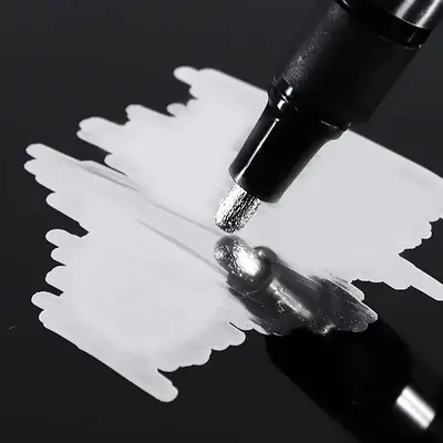 1 Count Mirror Reflective Paint Marker Pen, Paint Pen for Decoration Diy Graffiti