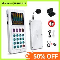 HiCall M01 portable MIXER | Dual DSP chips, ultra-clear sound quality, intelligent noise reduction | 6 voice effects | Perfec...
