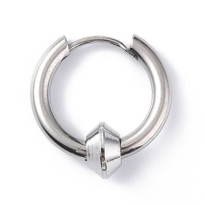 Non-Tarnish 304 Stainless Steel Hoop Earrings