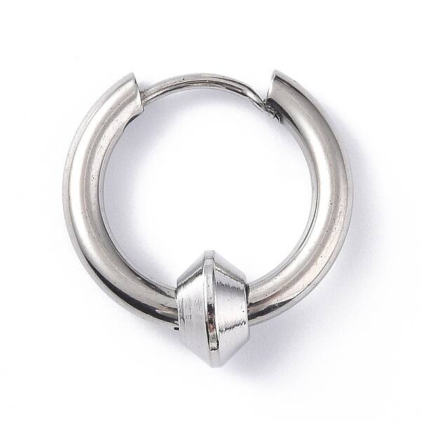 Non-Tarnish 304 Stainless Steel Hoop Earrings