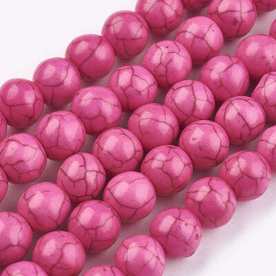 Synthetic Turquoise Beads Strands