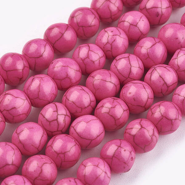 Synthetic Turquoise Beads Strands