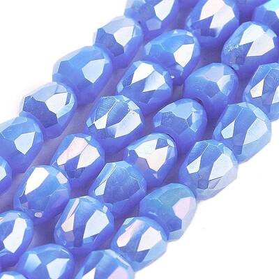 Electroplate Glass Beads Strands