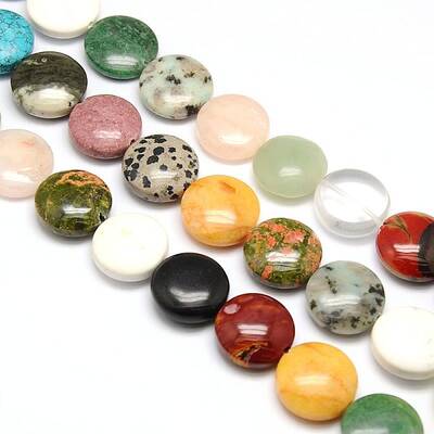 Natural & Synthetic Gemstone Beads Strands