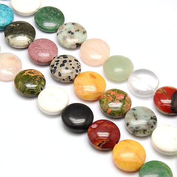 Natural & Synthetic Gemstone Beads Strands