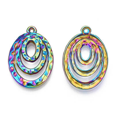 Ion Plating(IP) 304 Stainless Steel Pendants