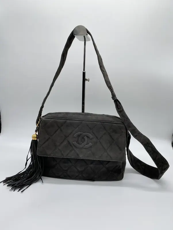 Pre-owned CHANEL PVC Shoulder Bags Fringe 3477440 shoulder bag shoulder bag