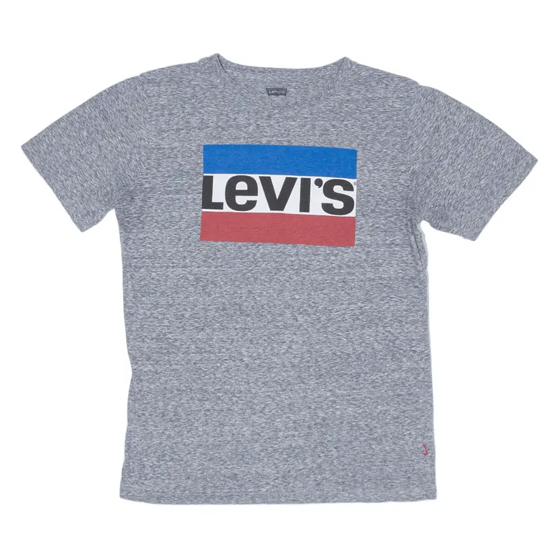 LEVI'S T-Shirt Grey Short Sleeve Boys XL