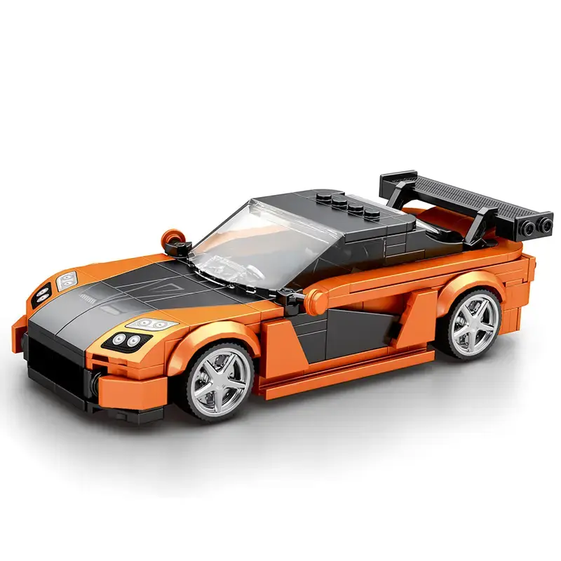 Reobrix Rx7 Supercar Building Set, Super Race Vehicles Building Toy Birthday for Kid Aged 6+. (367PCS) Play minecraft magneti...