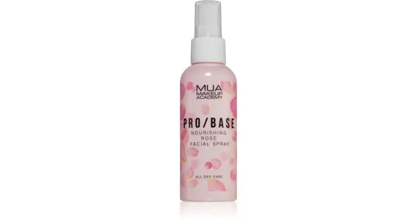 MUA Makeup Academy PRO/BASE Rose Makeup Fixing Spray with Rose Water 70 ml