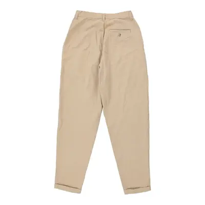 Essentials Style Jeans - 28W UK 10 Beige Cotton