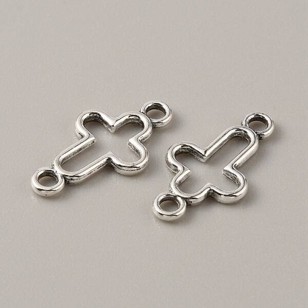 Tibetan Style Alloy Connector Charms