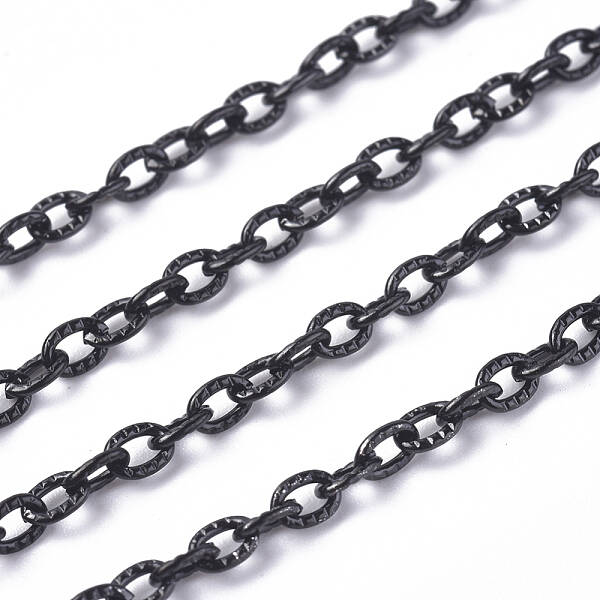 304 Stainless Steel Textured Cable Chains