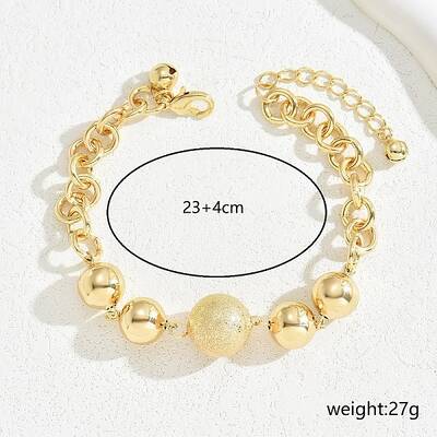 Metal Ball Ankletsts for Women
