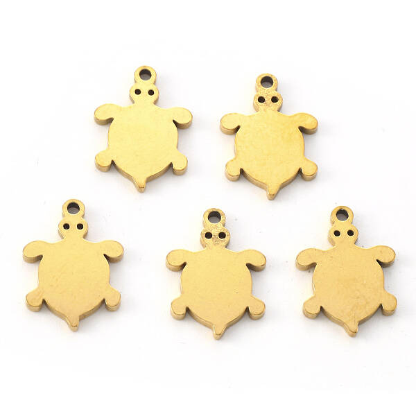 PVD Vacuum Plating 304 Stainless Steel Charms