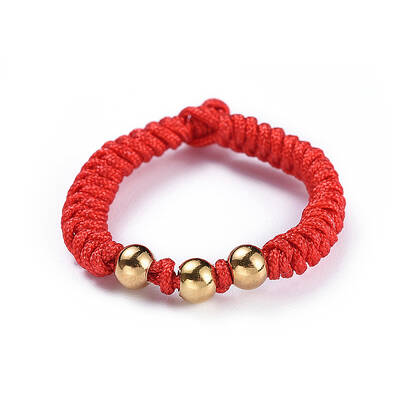 Nylon Cord Braided Rings