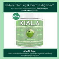Kiala Nutrition Super Greens Powder - Digestive Health for Women, Bloating Relief, Gut Health, Skin Care, with Spirulina (Gre...