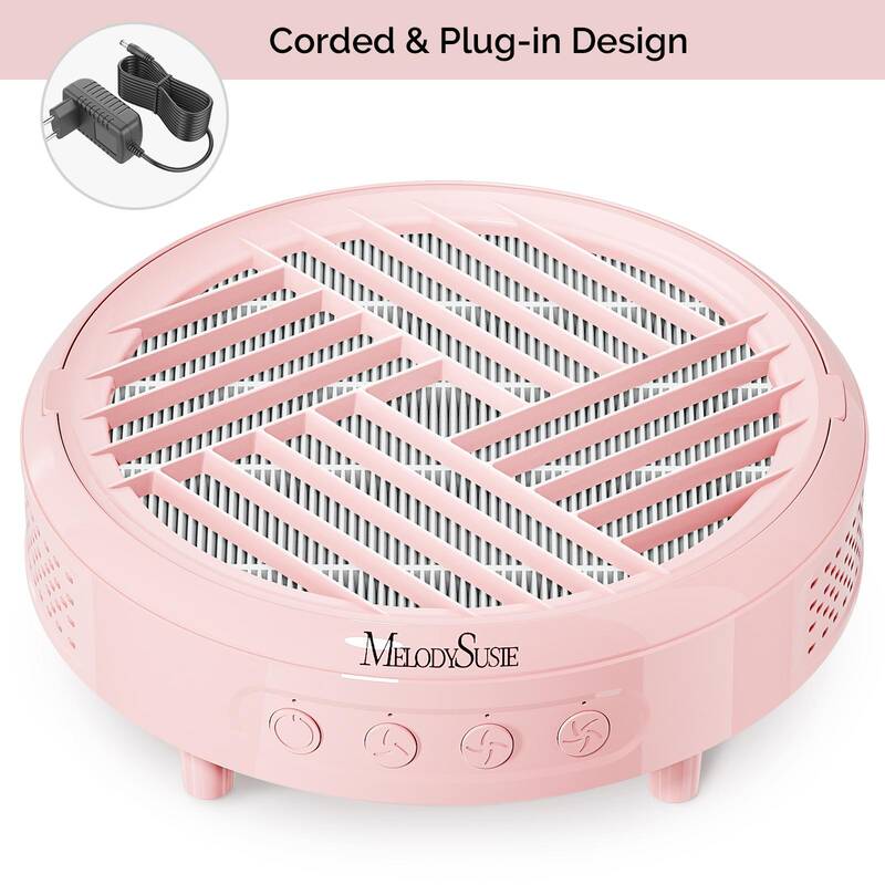 MelodySusie HPro, SProR Nail Dust Collector with Reusable Filter, Powerful Vacuum Fan Vent Dust Collector Extractor Elec
