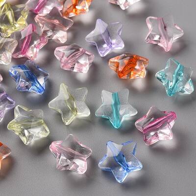 Transparent Acrylic Beads