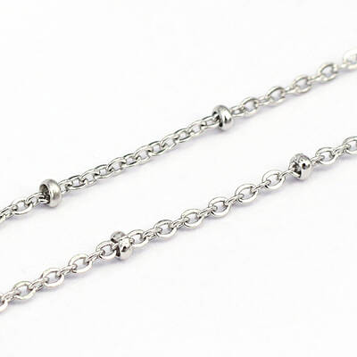 Tarnish Resistant 304 Stainless Steel Cable Chains