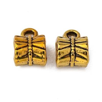Tibetan Style Alloy Tube Bails