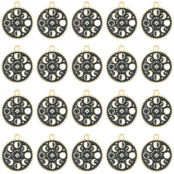 Alloy Enamel Pendants