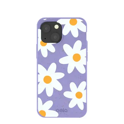 Lavender Daisy iPhone 13 Mini Case