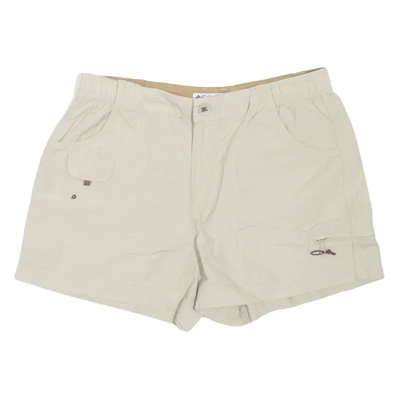 COLUMBIA Outdoor Womens Casual Shorts Beige M W39