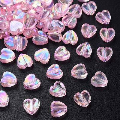 Transparent Acrylic Beads