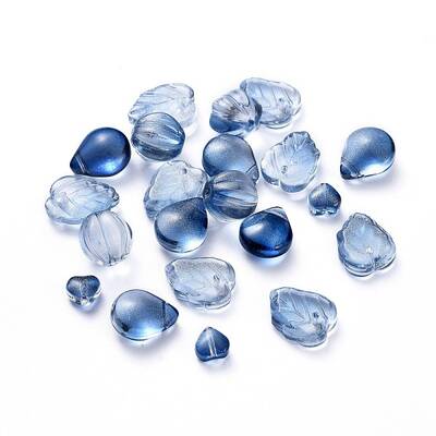 Electroplate Transparent Glass Beads