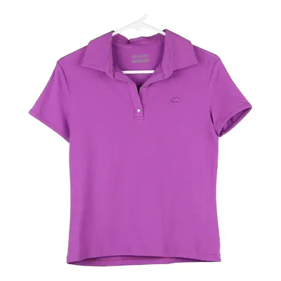 Lotto Polo Shirt - Large Purple Cotton