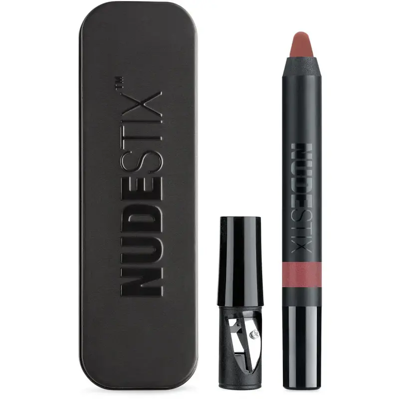 Nudestix, Intense Matte, 2-in-1 Lip Pencil and Cheek Blush, Purity , 2.5 g