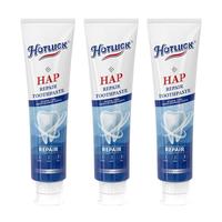 3 PACK - Hotluck HAP toothpaste enhanced formula balances the oral microbiome removes stains and provides long-lasting fresh ...