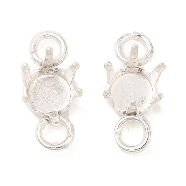 Ion Plating(IP) 304 Stainless Steel Charms Rhinestone Claw Settings