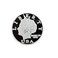 Norfed Tribute  Design 1/10 Troy Oz  .999 Silver Charm