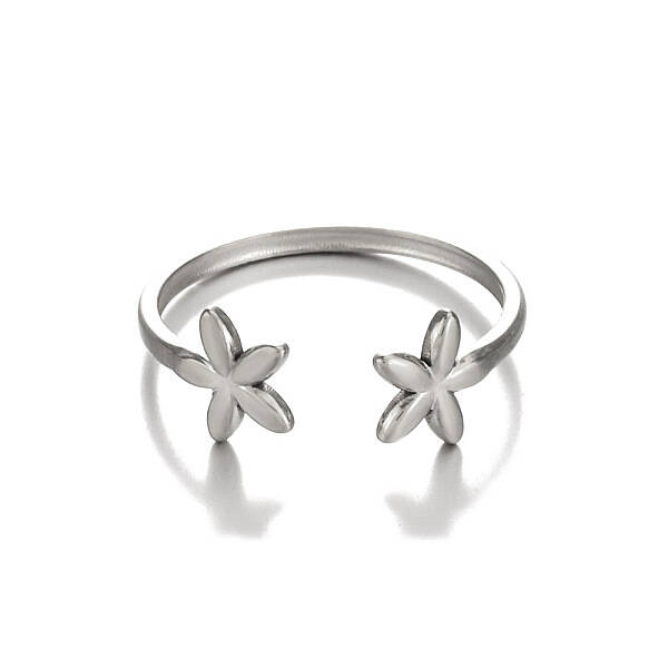 Stainless Steel Open Cuff Rings