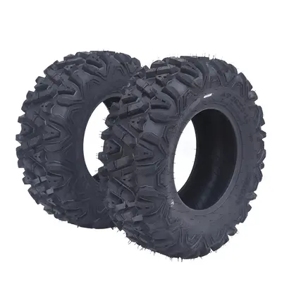 Garvee AT26x9-14-6PR TL ATLAS ATV Tires, 26x9-14 All Terrain ATV UTV Off-Road Tires(Set of 2, Tubeless)