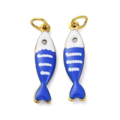 304 Stainless Steel Enamel Pendants