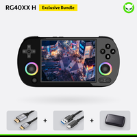 Anbernic RG40XX H Game Console【Buy 1 Get 1 HDMI 4K Cable+1 Fancy Case+1 Type-C Cable】4-inch IPS Screen 640*480 Linux 64-b...